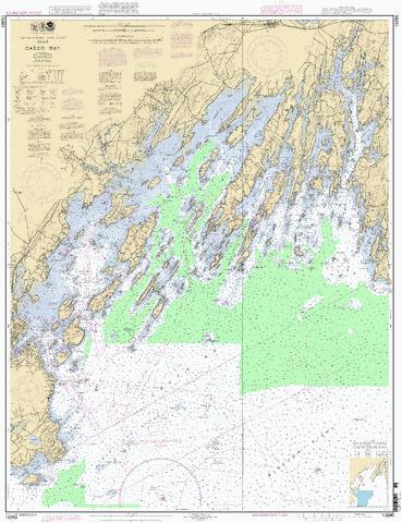 Green Bay Navigation Chart